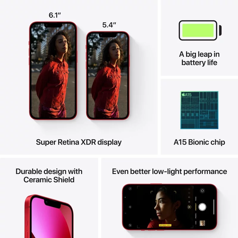 iPhone 13 Mini 128GB Product Red